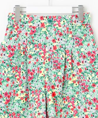 【ＷＯＭＥＮ】【接触冷感／撥水／ＵＶカット】フラワーショートパンツ　一気に華やかになるヘルシーな総柄（ＰＨＶＬＧＭ０４０８）