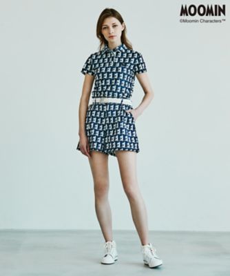 【ＷＯＭＥＮ】【ＭＯＯＭＩＮ　ＣＯＬＬＥＣＴＩＯＮ】ムーミン　総柄プリント　キュロットパンツ（ＰＨＶＬＮＭ０６０８）