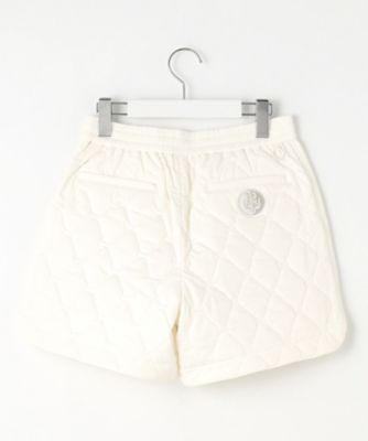 Duckbill キルティングショートパンツ ホワイト c276021446679ef1f0227b93d6f617