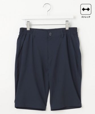 ＜三越伊勢丹/公式＞ 23区GOLF/ニジュウサンクゴルフ ストレッチメッシュ ショートパンツ 075_ネービーブルー スポーツウェア【三越伊勢丹/公式】