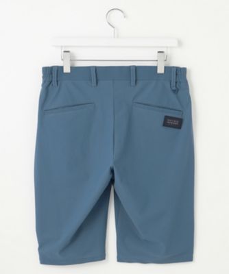 【ＭＥＮ】機能に優れた新素材「ＡＩＲ　ＴＯＯＬ」で暑い夏を快適に　ワンタックショートパンツ　接触冷感　ＵＶカット　高通気　ストレッチ　イージ