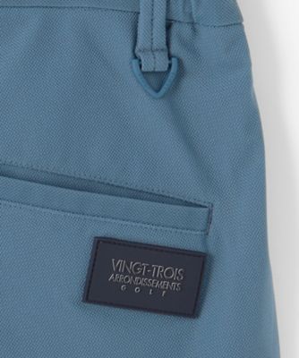【ＭＥＮ】機能に優れた新素材「ＡＩＲ　ＴＯＯＬ」で暑い夏を快適に　ワンタックショートパンツ　接触冷感　ＵＶカット　高通気　ストレッチ　イージ