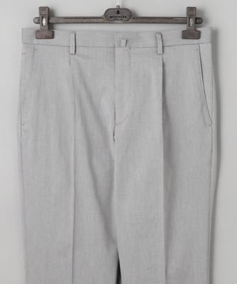 ＮＥＷ／仕事で着れる綿パン【吸水速乾／ストレッチ／折り目加工】クールマックスコットンパンツ＿１タック（ＰＰＧＯＧＳ０４１４）