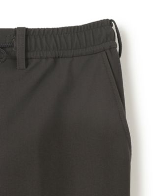 新素材【洗える／抜群の通気性／３６０度ストレッチ／吸湿性】エアトールストレッチ　ドロスト付テーパードパンツ／　ＰＥＧＧ　ＣＯＮＶＥＲＴＩＢＬ