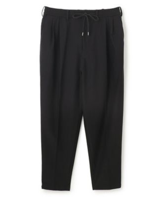 新素材【洗える／抜群の通気性／３６０度ストレッチ／吸湿性】エアトールストレッチ　ドロスト付ワイドテーパードパンツ／　ＯＲＩＧＩＮ　ＣＯＮＶＥ