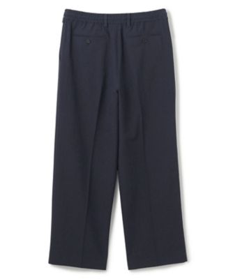 新素材【洗える／速乾性／通気性／ストレッチ】トリコサッカーストレッチ　ドロスト付ワイドパンツ　／　ＢＡＩＬＥＹ　ＣＯＮＶＥＲＴＩＢＬＥ（ＰＰ