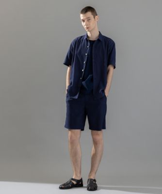 新素材【通気性／洗える／ストレッチ】トリコワッシャーストレッチ　ショートパンツ／　ＢＥＲＭＵＤＡ（ＰＰＪＨＧＭ０５０２）