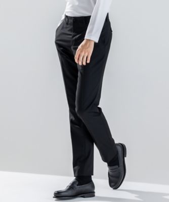 JOSEPH HOMME/ジョゼフ オム【洗える/しわになりにくい/ストレッチ】ウール混 キャリーマンストレッチ テーパードパンツ/CITY(PPJHGW0405) 005_クロ パンツ・ズボン【三越伊勢丹/公式】