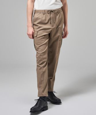 新素材】テクノクロスストレッチ ドローコード付きストレートカーゴ