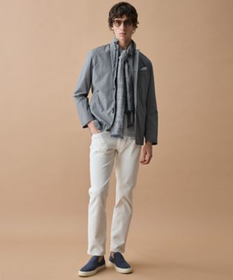 Bubu② J726 FILLETED ZIP DENIM PANTS 6S