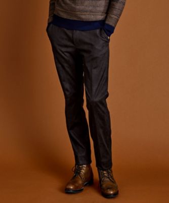 ＜JOSEPH ABBOUD (Men) ＞【キングサイズ・ストレッチ／ＪＡＰＡＮ素材】　ストレッチスウェード　パンツ（ＰＰＪＫＳＷ０４１０）
