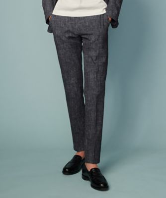 【SALE】JOSEPH ABBOUD (Men) /ジョセフ アブード【ウエストも伸びる!ストレッチ・洗える・軽量・防しわ・速乾・エコ撥水】ライトウェーブ パンツ(PPJLCM0313) 104_グレー パンツ・ズボン【三越伊勢丹/公式】