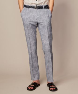 JOSEPH ABBOUD (Men) /ジョセフ アブード 【ウエストも伸びる/驚きの多機能性】ドライサッカー パンツ(PPJLCM0411)