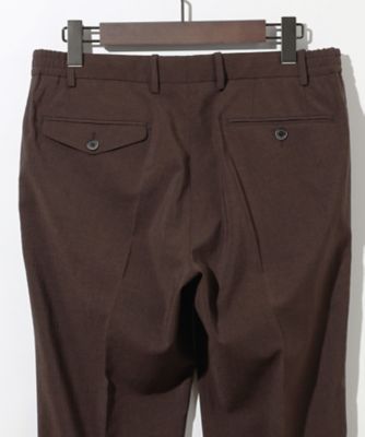 夏パンツ【洗える・ウエストも伸びる！／軽量／清涼／ストレッチ】ハイツイストドライストレッチパンツ（ＰＰＪＬＧＡ０００１）