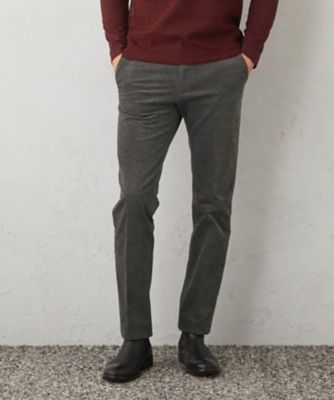 ＜JOSEPH ABBOUD (Men) ＞【オーガニック／裏起毛】２ＷＡＹストレッチメランジ　パンツ（ＰＰＪＬＮＷ０４３８）