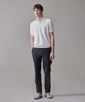 【Ｐｅｐｐｉｎ　Ｍｅｒｉｎｏ　Ｃｏｍｆｏｒｔ】【ウォッシャブル可　／　折り目加工】プレーンウィーヴ　スラックス　／　ノータック（ＰＰＯＶＧＭ