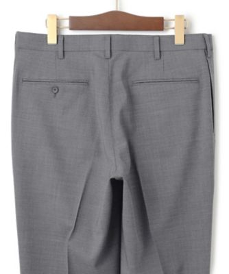 【Ｐｅｐｐｉｎ　Ｍｅｒｉｎｏ　Ｃｏｍｆｏｒｔ】【ウォッシャブル可　／　折り目加工】プレーンウィーヴ　スラックス　／　ノータック（ＰＰＯＶＧＭ