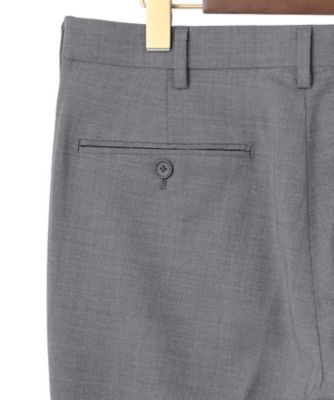 【Ｐｅｐｐｉｎ　Ｍｅｒｉｎｏ　Ｃｏｍｆｏｒｔ】【ウォッシャブル可　／　折り目加工】プレーンウィーヴ　スラックス　／　ノータック（ＰＰＯＶＧＭ