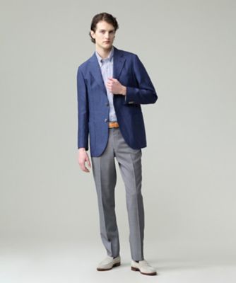 【Ｐｅｐｐｉｎ　Ｍｅｒｉｎｏ　Ｃｏｍｆｏｒｔ】【ウォッシャブル可　／　折り目加工】バーズアイ　スラックス　／　ノータック（ＰＰＯＶＧＭ０５２
