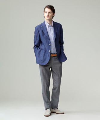 【Ｐｅｐｐｉｎ　Ｍｅｒｉｎｏ　Ｃｏｍｆｏｒｔ】【ウォッシャブル可　／　折り目加工】バーズアイ　スラックス　／　ノータック（ＰＰＯＶＧＭ０５２