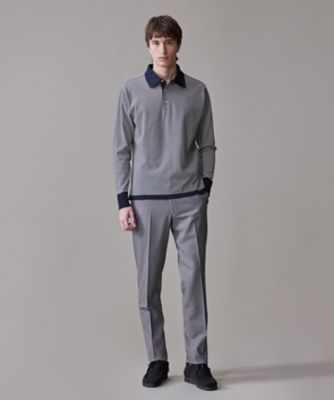 【Ｐｅｐｐｉｎ　Ｍｅｒｉｎｏ　Ｃｏｍｆｏｒｔ】【ウォッシャブル可　／　折り目加工】バーズアイ　スラックス　／　ノータック（ＰＰＯＶＧＭ０５２