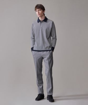 【Ｐｅｐｐｉｎ　Ｍｅｒｉｎｏ　Ｃｏｍｆｏｒｔ】【ウォッシャブル可　／　折り目加工】バーズアイ　スラックス　／　ノータック（ＰＰＯＶＧＭ０５２