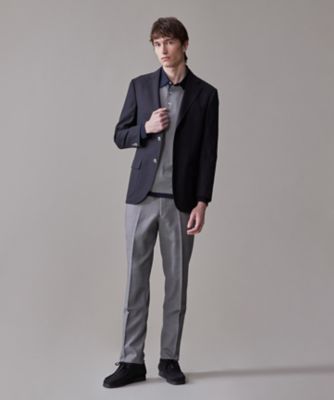 【Ｐｅｐｐｉｎ　Ｍｅｒｉｎｏ　Ｃｏｍｆｏｒｔ】【ウォッシャブル可　／　折り目加工】バーズアイ　スラックス　／　ノータック（ＰＰＯＶＧＭ０５２