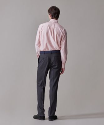 【Ｐｅｐｐｉｎ　Ｍｅｒｉｎｏ　Ｃｏｍｆｏｒｔ】【ウォッシャブル可　／　折り目加工】バーズアイ　スラックス　／　ノータック（ＰＰＯＶＧＭ０５２