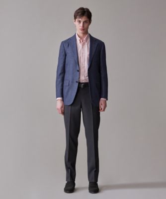 【Ｐｅｐｐｉｎ　Ｍｅｒｉｎｏ　Ｃｏｍｆｏｒｔ】【ウォッシャブル可　／　折り目加工】バーズアイ　スラックス　／　ノータック（ＰＰＯＶＧＭ０５２