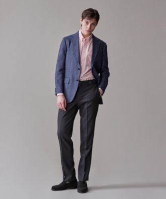 【Ｐｅｐｐｉｎ　Ｍｅｒｉｎｏ　Ｃｏｍｆｏｒｔ】【ウォッシャブル可　／　折り目加工】バーズアイ　スラックス　／　ノータック（ＰＰＯＶＧＭ０５２