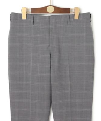 【Ｐｅｐｐｉｎ　Ｍｅｒｉｎｏ　Ｃｏｍｆｏｒｔ】【ウォッシャブル可　／　折り目加工】ファンシーチェック　スラックス　／　ノータック（ＰＰＯＶＧ