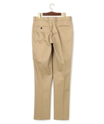 【新品】 J.PRESS トリコチン ストレッチパンツ ベージュ ジェイ プレス メン J.PRESS MEN 【ストレッチ】トリコチン