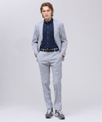 新色【ＭＥＣＨＡＮＩＣＡＬ】【セットアップ対応　／　超軽量　／　清涼感　／　洗える】　ハイパワーストレッチ　リネンルックパンツ＿２６年モデル