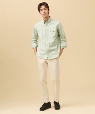 端正で快適【ストレッチ ／ ウエストゴム ／ オンオフ兼用】トリコチン