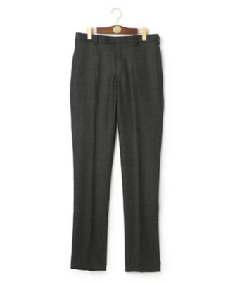 ＜J.PRESS (Men)＞【ＴＲＥＡＴＭＥＮＴ　ＷＯＯＬストレッチ】グレナカートチェック　スラックス（ＰＰＯＶＮＡ０３２１）
