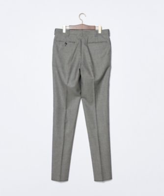 【ＴＲＥＡＴＭＥＮＴ　ＷＯＯＬ】ストレッチハウンドトゥース　スラックス（ＰＰＯＶＮＡ０３２２）