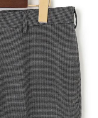 【Ｊ．ＰＲＥＳＳ　ＢＡＳＩＣ】ペピンメリノコンフォート　ラスティックハウンドトゥース　スラックス（ＰＰＯＶＳＭ０２０３）