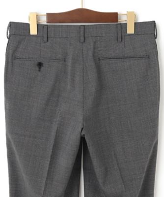 【Ｊ．ＰＲＥＳＳ　ＢＡＳＩＣ】ペピンメリノコンフォート　ラスティックハウンドトゥース　スラックス（ＰＰＯＶＳＭ０２０３）