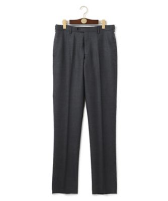 J.PRESS (Men)/ジェイ・プレス ぺピンサキソニースラックス(PPOVSW0001) 004_グレー パンツ・ズボン【三越伊勢丹/公式】