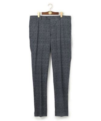 ＜J.PRESS (Men)＞新色登場！【ＫＩＮＧ　ＳＩＺＥ】【ＭＥＣＨＡＮＩＣＡＬ】【セットアップ対応　／　ウォッシャブル可】　ナイロンハイパワーストレッチ　リネンルッ