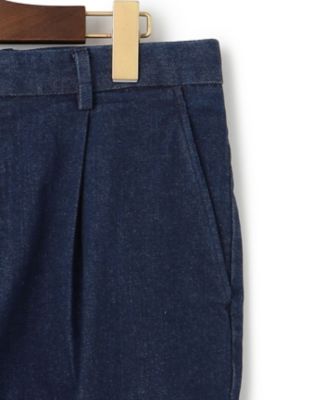 【ＫＩＮＧ　ＳＩＺＥ】【ストレッチ】ワンタック　ストレッチリングデニム　パンツ（ＰＰＯＸＣＳ０２１２）