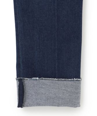 【ＫＩＮＧ　ＳＩＺＥ】【ストレッチ】ワンタック　ストレッチリングデニム　パンツ（ＰＰＯＸＣＳ０２１２）