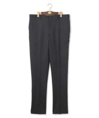 【SALE】J.PRESS (Men)/ジェイ・プレス【KING SIZE】【Peppin Merino Comfort】【ウォッシャブル可/折り目加工】バーズアイ スラックス/ノータッ 004_グレー パンツ・ズボン【三越伊勢丹/公式】