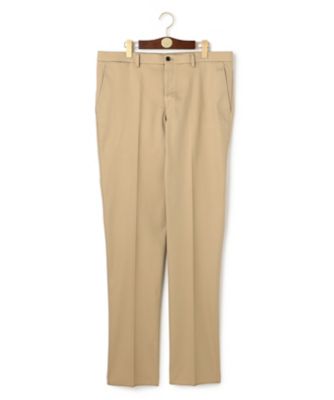 【新品】 J.PRESS トリコチン ストレッチパンツ ベージュ KING SIZE】【ストレッチ】トリコチン ステムテーパード