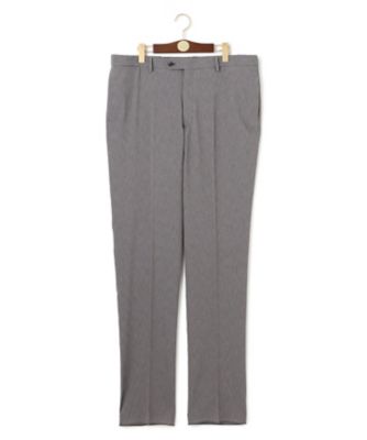＜J.PRESS (Men)＞【ＫＩＮＧ　ＳＩＺＥ】【ストレッチ　／　高通気性　／　撥水　／　洗える】エアコンフィフィールストレッチ　スラックス（ＰＰＯＸＧＷ０７１１）