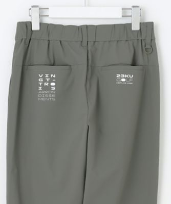 【ＷＯＭＥＮ】【接触冷感／ＵＶケア／ストレッチ】タック　テーパードパンツ（ＰＰＶＬＣＭ０６０４）