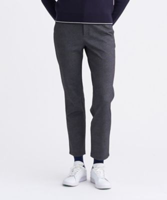 WOMEN】裏起毛ジャージーパンツ ストレッチ モノグラム