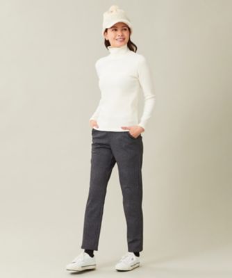 【ＷＯＭＥＮ】【ストレッチ】千鳥柄プリント　パンツ（ＰＰＶＬＳＷ０４２４）