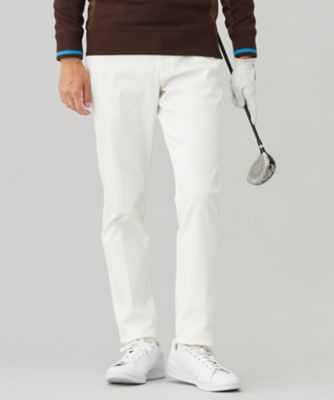 23区GOLF/ニジュウサンクゴルフ ストレッチ起毛パンツ(PPVTCW0521) 002_アイボリー スポーツウェア【三越伊勢丹/公式】
