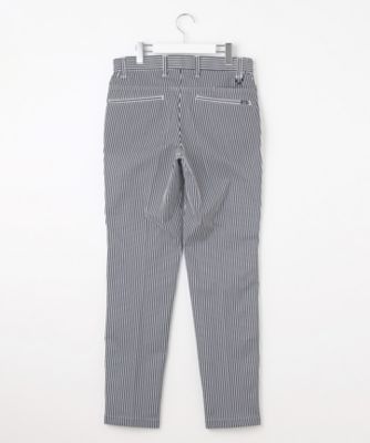 【ＭＥＮ】【ストレッチ／吸水速乾】スタイリングしやすい細ストライプ柄　ドライタッチで肌離れよく涼やかに履ける　パンツ（ＰＰＶＴＧＭ０４２１）